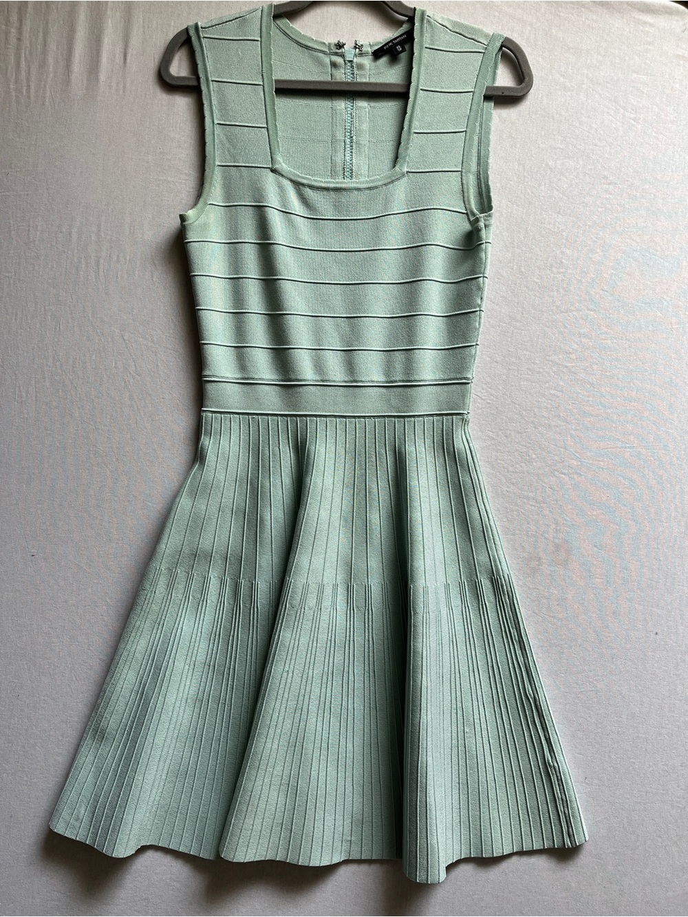 Pink Tartan Anica Sleeveless Knit Fit and Flare Dress Sz XS - Wedding Guest